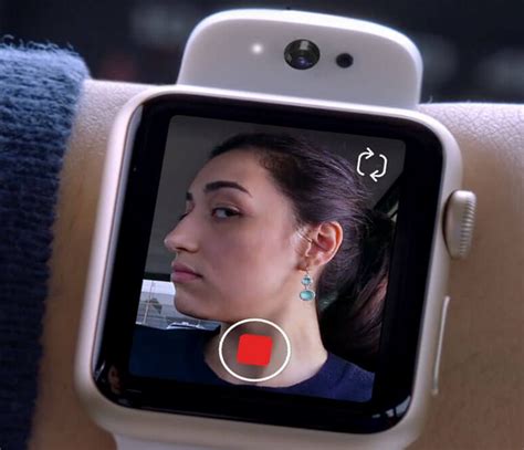 apple watch strap with camera